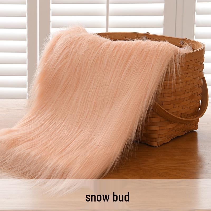 12cm Long Pile Faux Fur Fabric for Cosplay and Fursuit Toys