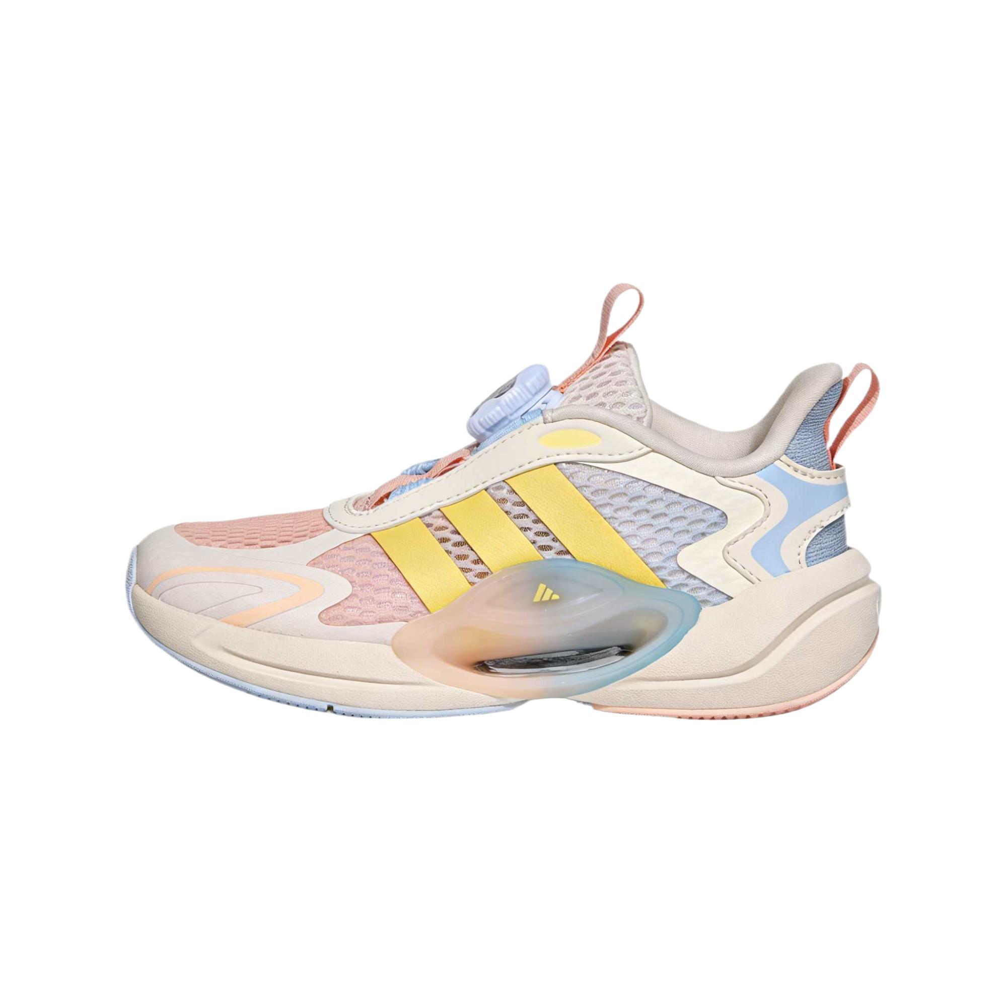 Adidas Synthetic Leather, Textile Low top Casual Shoes Kids  LA4990 34