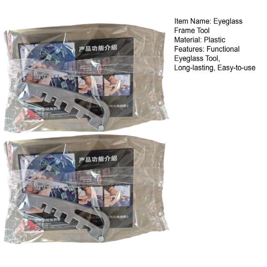 Yousheng Eyeglass Curvature Adjuster Glasses Temple Arm Bender Nose Pads Adjuster Professional Optician Tool Eyeglass Frame Adjuster for DIY Repair