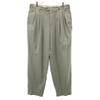 70s Check Pattern Slacks Pants Gray Tack Men's Used