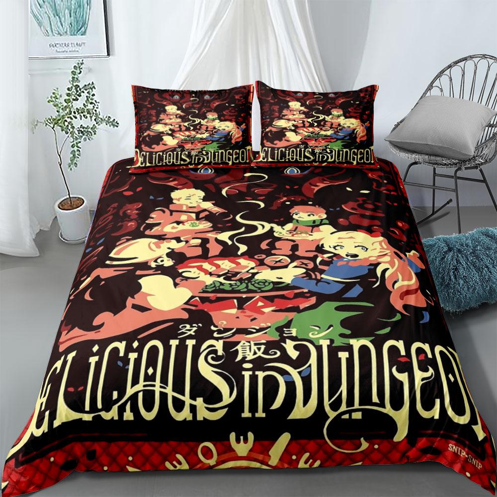 

Tragones y Mazmorras Duvet Cover Set without sheet King Queen Double Full Twin Single Size Bed Linen Set 135x200cm