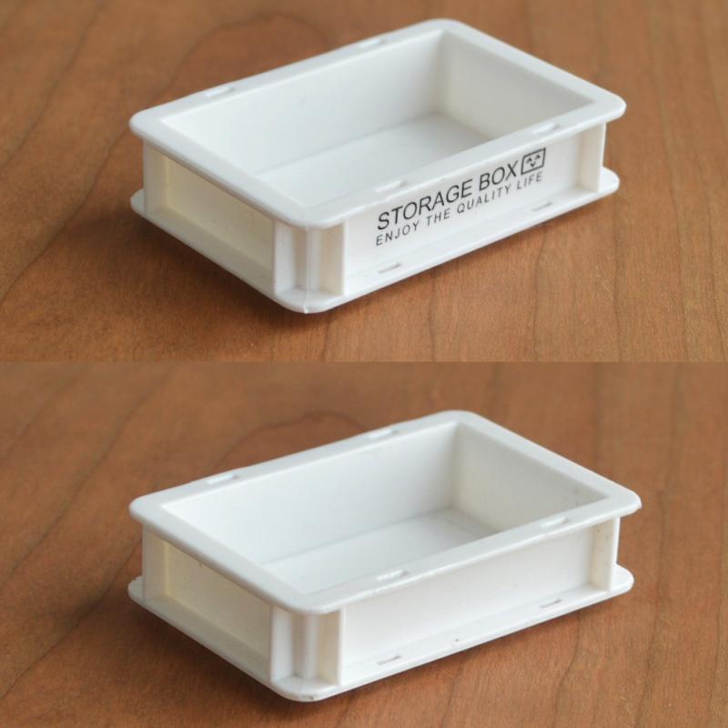 1 Piece Doll Accessories Toys  1/6 1/12 Dollhouse Miniature Furniture Storage Box Rack Model