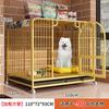 Medium Dog Crate for Labrador Golden Retriever Large Pet Cage with Removable Tray Portable Indoor Outdoor Dog House Kennel