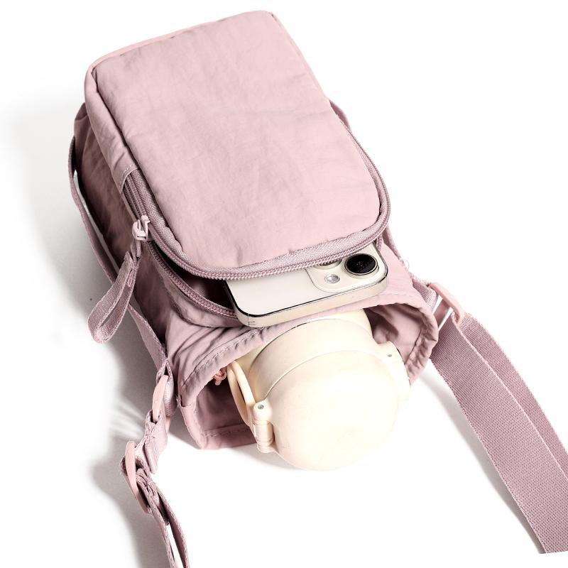 Change Water Kettle Bag Outdoor Travel Women's Crossbody Bag Multi-functional Solid Color Handbag