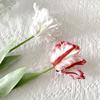 Luxury 3D Parrot Tulip Branch 1PC Real Touch Artificial Flowers for Wedding Fake Tulips Bridal DIY Bouquet Living Room Ornaments