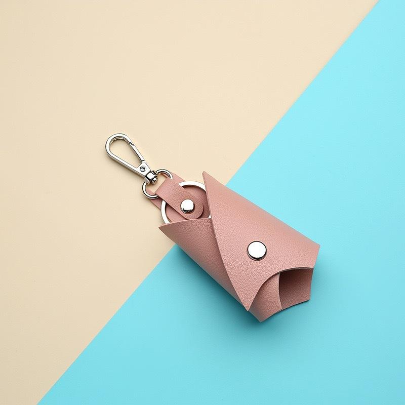 Reliable Ship Creative Windbreaker Shape Key Case Car Interior Accessories PU Leather Key Organizer Pouch for Men Women Fast