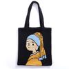 Bag Women's Fashion Cartoon Woven Bag Autumn/winter Hand Shopping Bag Literary Small Fresh Single Shoulder Knitting Bag
