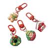 Cartoon Santa Claus Keychain Ornament - Cute Christmas Gift for Backpack or Home
