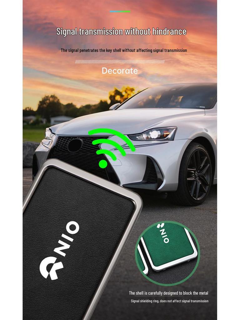 NIO ES6/ES8/EC6 Key Case: Unisex NFC Card Holder and Protective Shell