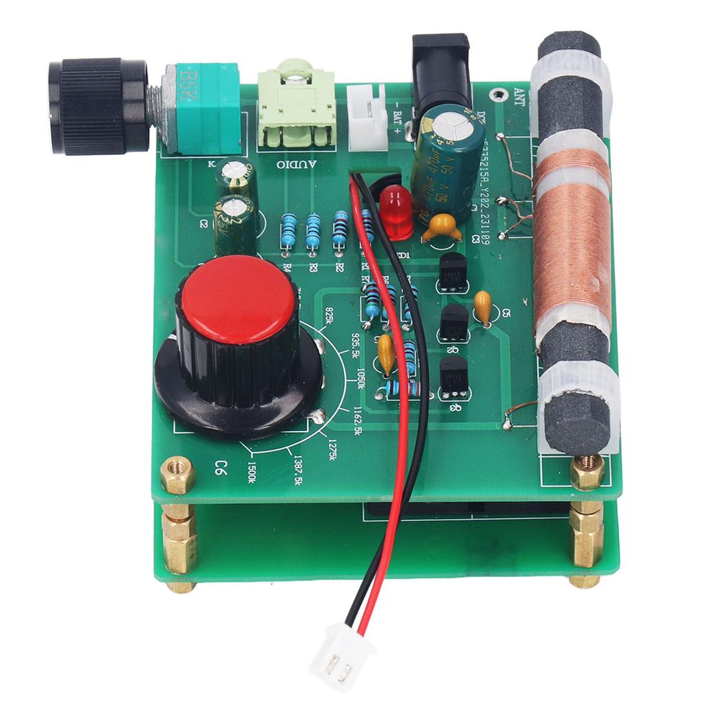 AM Transmitter 600Khz?1500Khz Amplitude Modulation Transmitter 5?12V with 3.5mm Headphone Interface