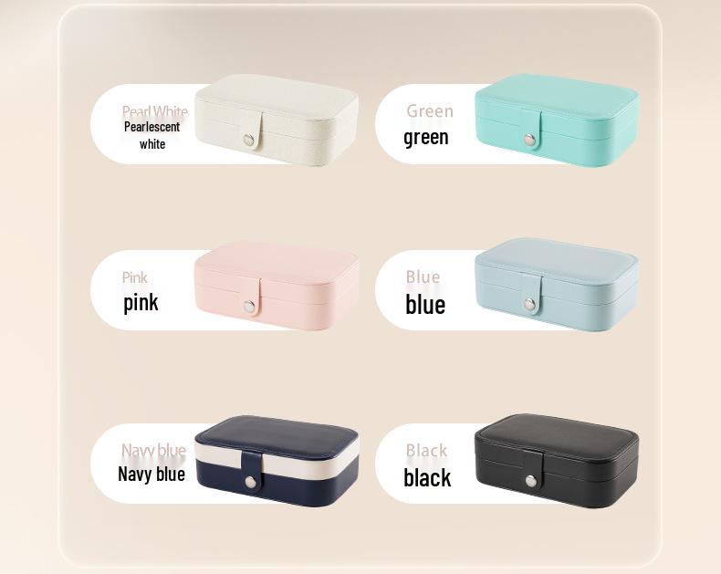 Katherge High-End Stud Earring & Lipstick Jewelry Storage Box