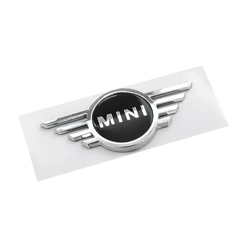 Rear Emblem Logo ABS 14.3CM 11.3CM Car Front Sticker for MINI Countryman Clubman JCW F55 F56 F60 Badge Auto Accessories