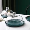 Ru Han Dessert Plate with Lid