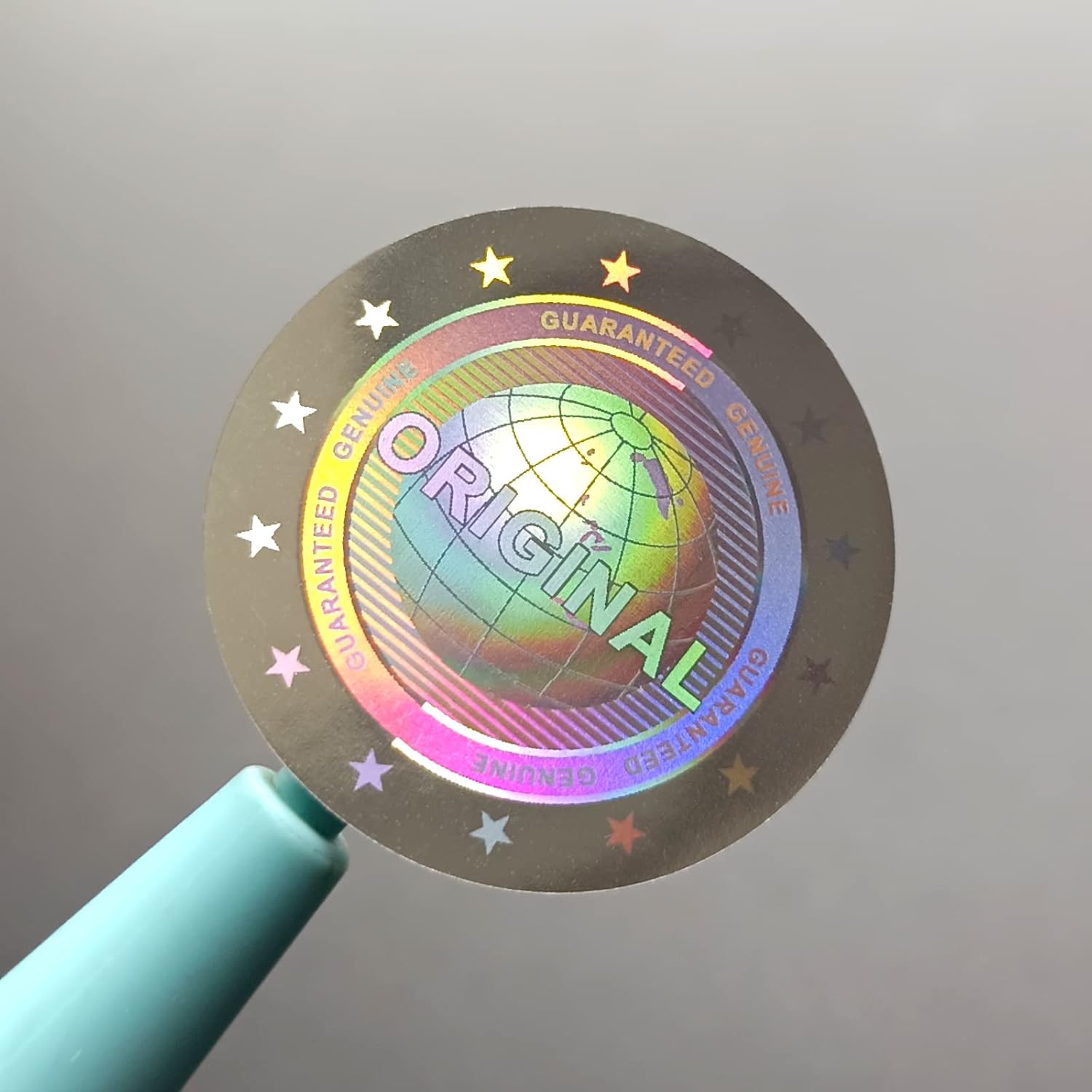 1 inch Round Transparent Blank Tamper Evident Labels Crystal Clear Sealing Package Seal Self Adhesive Security Warranty Void Tamper Proof Stickers