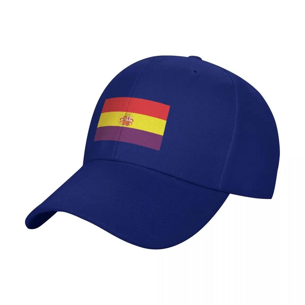 New Spanish Republican Flag Baseball Cap Custom Golf Hat Luxury Women Cap Unisex Womens