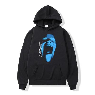 Raper Cactus Jack Utopia graficzna bluza z kapturem unisex Hip Hop gotyckie bluzy oversize moda uliczna Vintage bluzy z długim rękawem