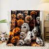 Cute Cat Paw Print Blanket bedroom Blanket for Livingroom Couch lunch break Soft throw for Friend's festival Gift