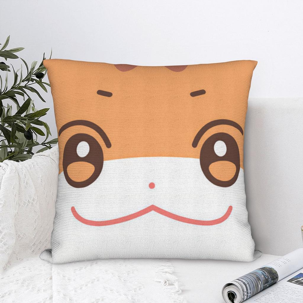 Aniteez Face Pillow Case Soft Pillow Cover For Sofa Bedroom Home Decor Kawaii Pillowcases
