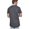 Tee-shirt Oversize - Urban Classics - Gris Foncé - Manches Longues - Col Arrondi - Ajusté