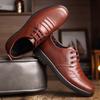 Men's Casual business non slip footwear Fashion soft soled work shoes Men formal leather Shoes Comfortable male flat Zapatillas