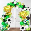 8 Pcs Soccer Balloons Set World Champion Trophy Balloon for Soccer Birthday Game Day Party Team Victory Celebration Sports Theme