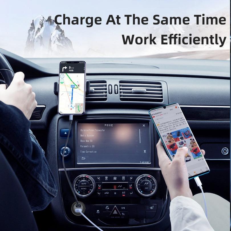 Essager USB Car Charger USB Type C Quick Charge QC 3.0 for IPhone 14 13 12 Pro Max Xiaomi Fast Charging Charger for Phone In Car
