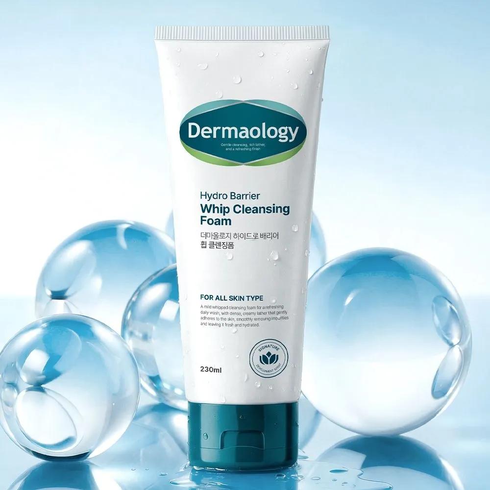 1+1 DERMAOLOGY Whip Foam Cleansing 230ml Mildly Alkaline Deep Cleansing Facial Wash Cleanser Cleansing Foam Foam Cleanser Large Size Foam