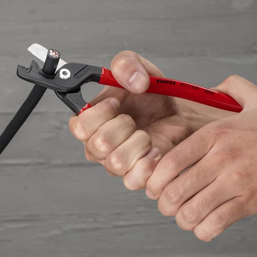 KNIPEX Step Cut Cable Cutter, XL, 95mm x 11mm x 225mm