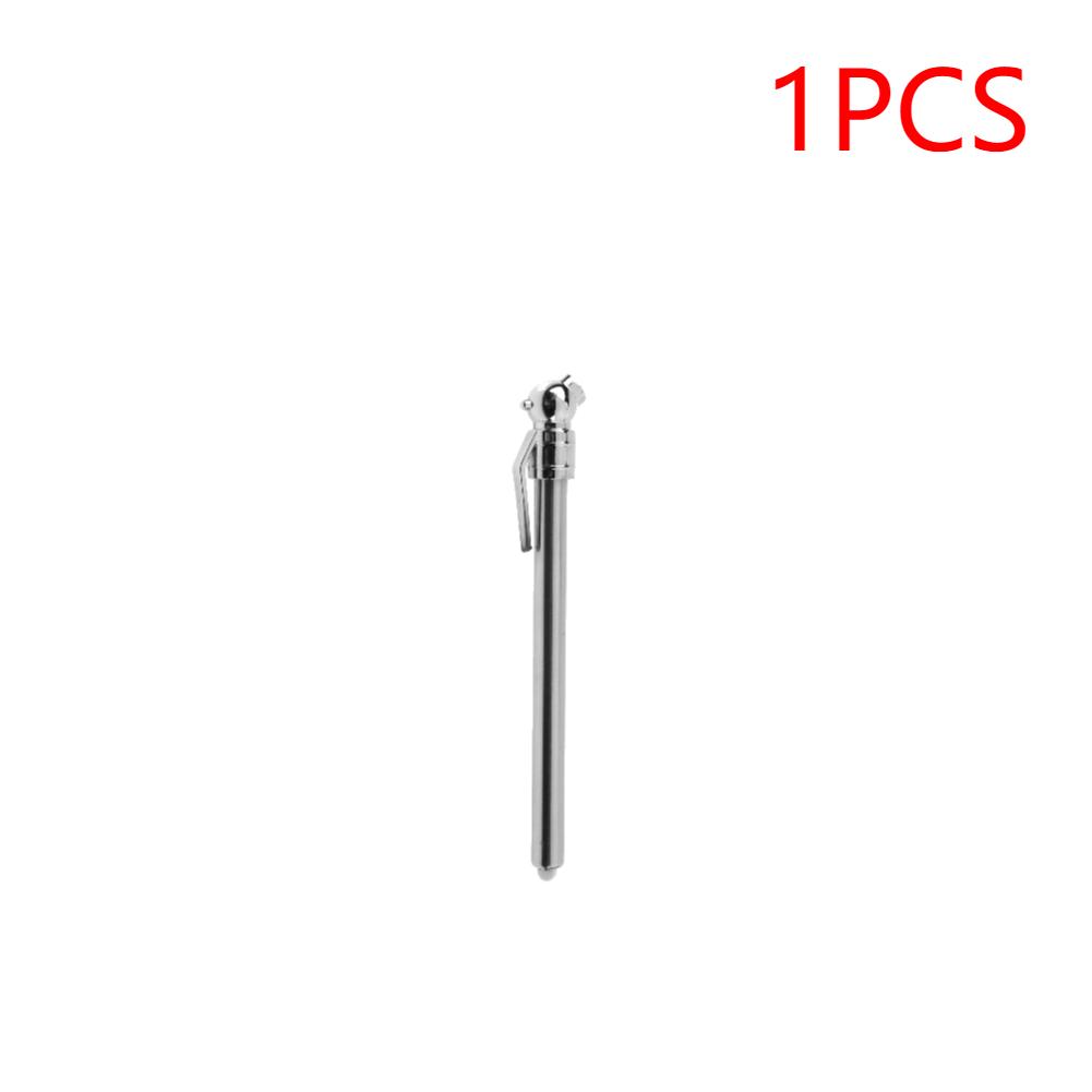 1-3pcs Stainless Steel Pen Shaped Car Vehicle Tire Air Pressure Test Meter Gauge Universal Car Tire Pressure Gauge Barometer