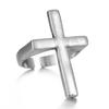 1 STuks Punk Vintage Zwart Grote Open Kruis Ring Voor Vrouwen Feest Sieraden Mannen Trendy Gotisch Goud Zilver Kleur Vinger Ringen Anillo