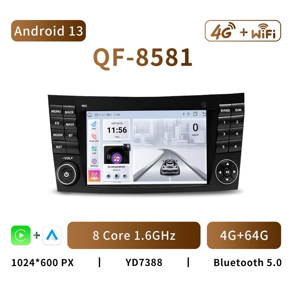 7-inch Car Multimedia Player with CarPlay & Navigation for Mercedes-Benz W211