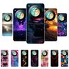 For ZTE Nubia Flip Cases Soft Matte Silicone Back Cover For ZTE Nubia Libero Flip 2 6.9" A404ZT Phone Case Fashion Painted Capas