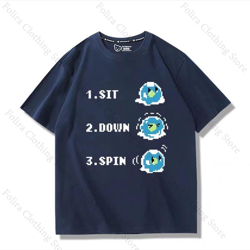 

Cartoon Im in Love with the Villainess Print Tshirt Summer Tops Cotton Short Sleeve Tee Unisex Womens Clothes Unisex Clothing 3XL