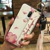 Fashion Design Dirt-resistant Phone Case For OnePlus 6/1+6 Kickstand Protective Silicone Anti-dust Ring Durable Flower