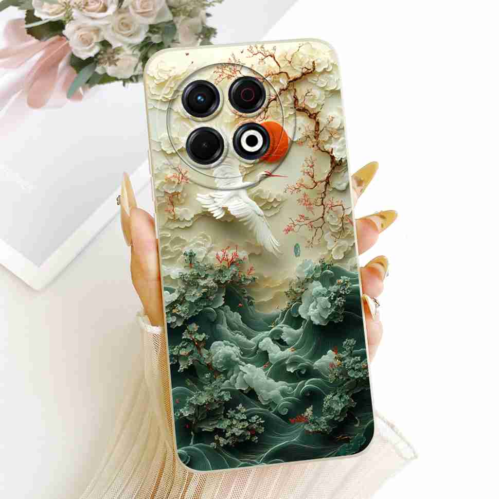 For Tecno Spark 30 Pro 4G KL7 Case Butterfly Dragon Soft Silicone Cover For Tecno Spark30 Spark 30 Pro Shockproof Phone Cases