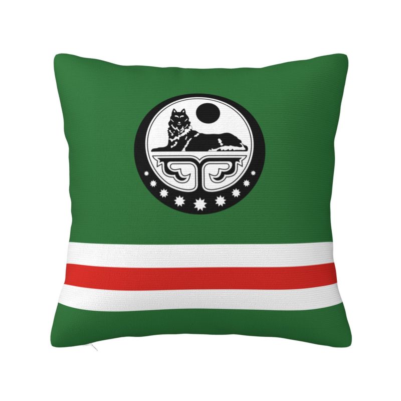 

Fashion Chechen Flag Cushion Covers 40x40cm Velvet Chechnya Proud Pillow for Car Square Pillowcase Home Decor 30x30cm 12x12in