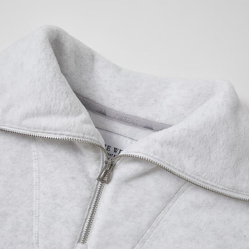 Teenie Weenie Women's Half-Zip Polo Sweatshirt