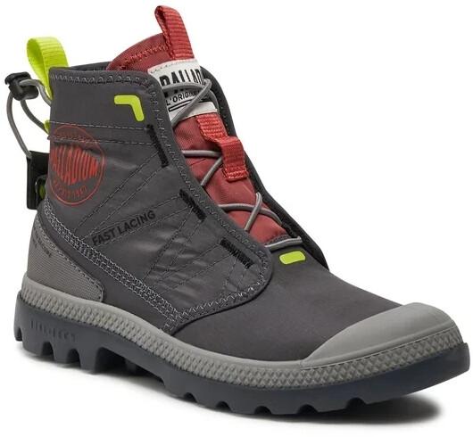 Ботинки Palladium PAMPA TRAVEL LITE RS серый асфальт