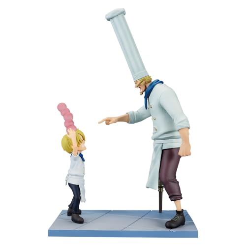 

Ichiban Kuji One Piece ROAD TO DAWN - The Path to Adventure - D Prize Revible Moment - Sanji & Zeff -