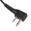 Durable 2 PIN Earhook Headset with Microphone Reliable Transmission & Ergonomic Design for ICV8 V80 V80E V82 V85 F4026