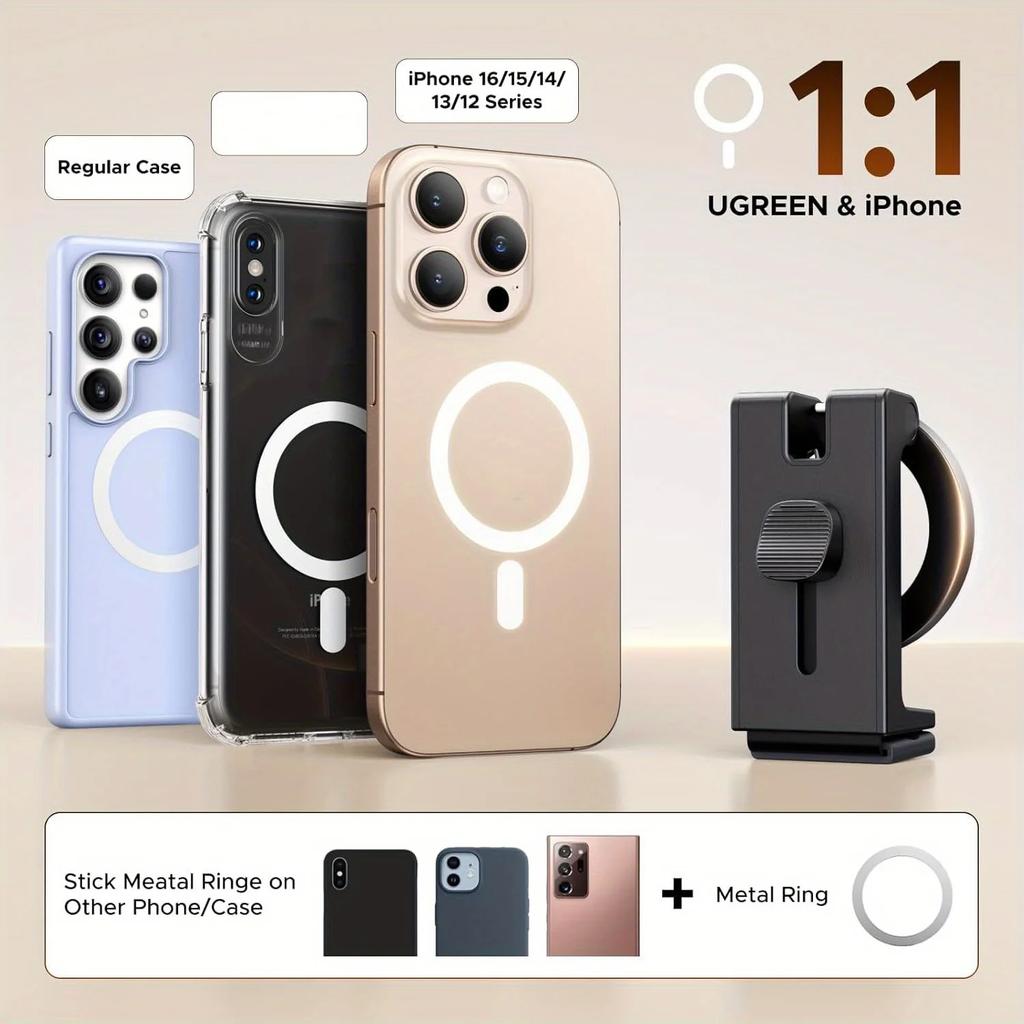 2026 New Airplane Phone Holder for Magnetic Air Plane Travel Essentials Magnetic Phone Mount Compatible with iPhone Magnetic Cas