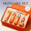 Five-fold Vitamin C Skin Care Anti-aging Anti-Wrinkle Luxury Set Whitening and Brightening Skin Care Six-piece Gift Box Facial Treatment