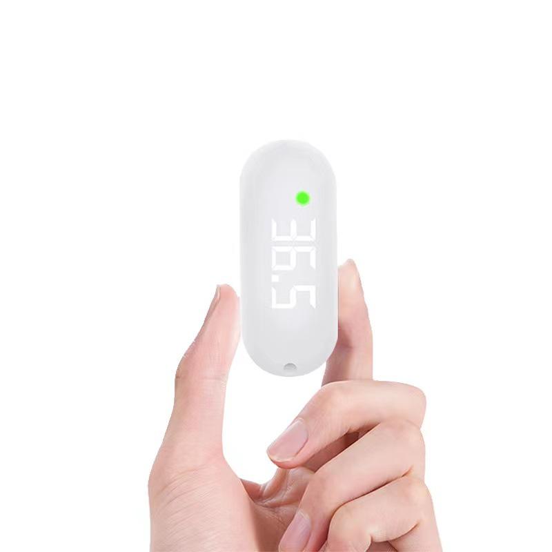 Перезаряжаемый мини-инфракрасный лобный термометр English Manual белый