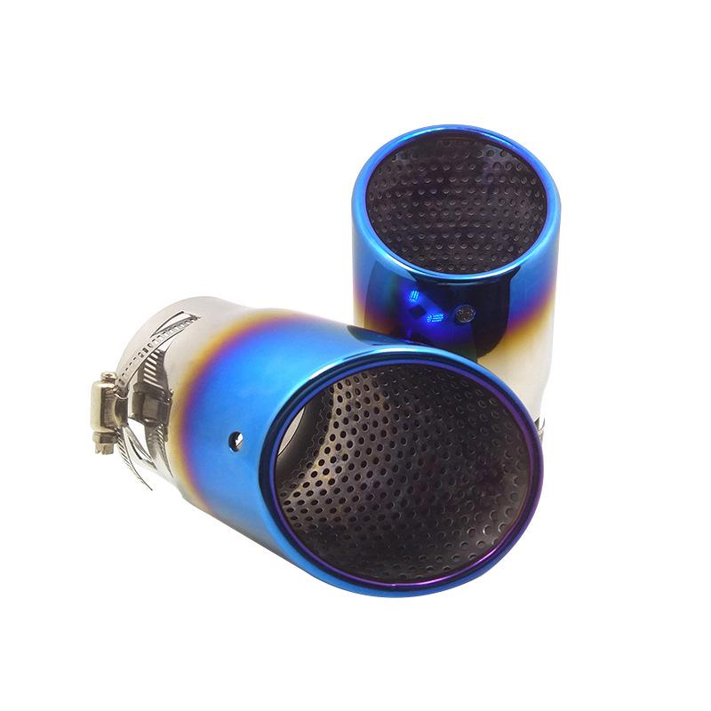 Țeavă de eșapament albastră din oțel inoxidabil pentru Jin Xuan CX5/CX4/CX3, Wrangler, A6L, Q3