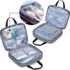 Padded Interior Cross Stitch Thread Storage Embroidery Project Bag  Needlework Tools Storage