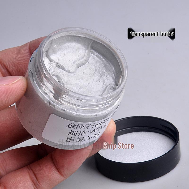 Diamant & Jade Polierpaste, Spiegelpolierpulver, Steinwachs 50g