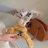 Leopard Print Plush Cat Ear Anti-Drop Phone Case for iPhone 14/13/12/11 PRO/MAX