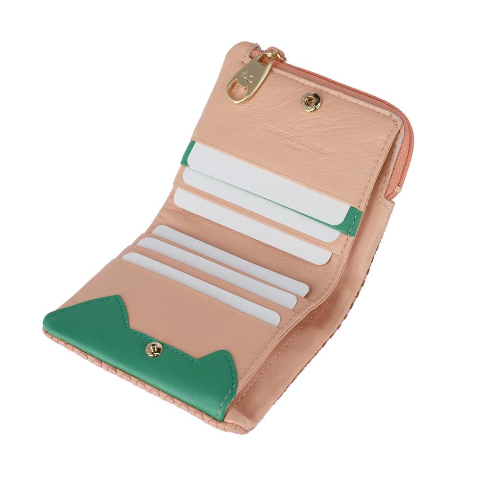 Tsumori Chisato Bifold Wallet, Small Wallet, Embossed Mesh