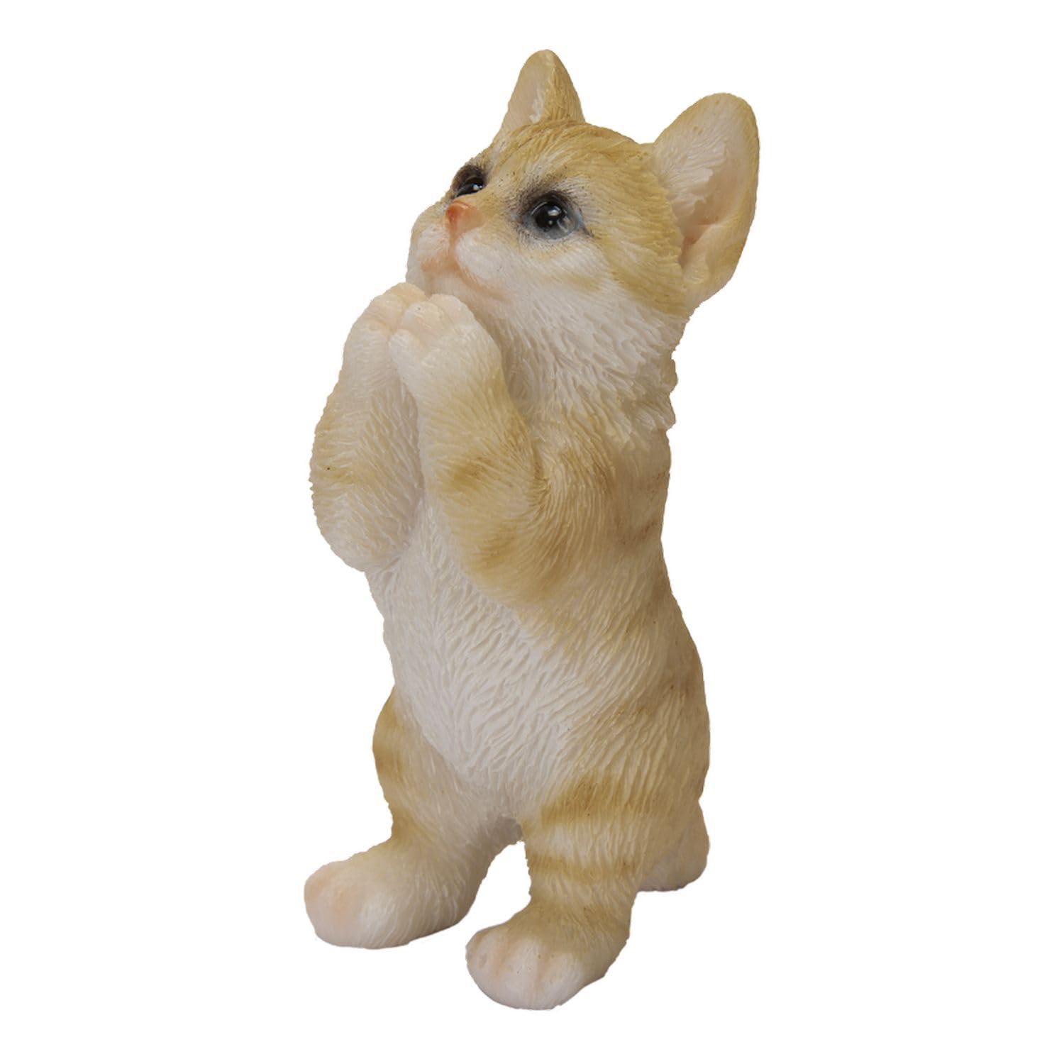 

Ubia Мини Кот-Попрошайка Коричнево-полосатый, 4 x 2,5 x 6,8 см, Фигурка-Кукла, Украшение Животное, Декор для Сада, Реалистичный, Милый Кот, H20485-1