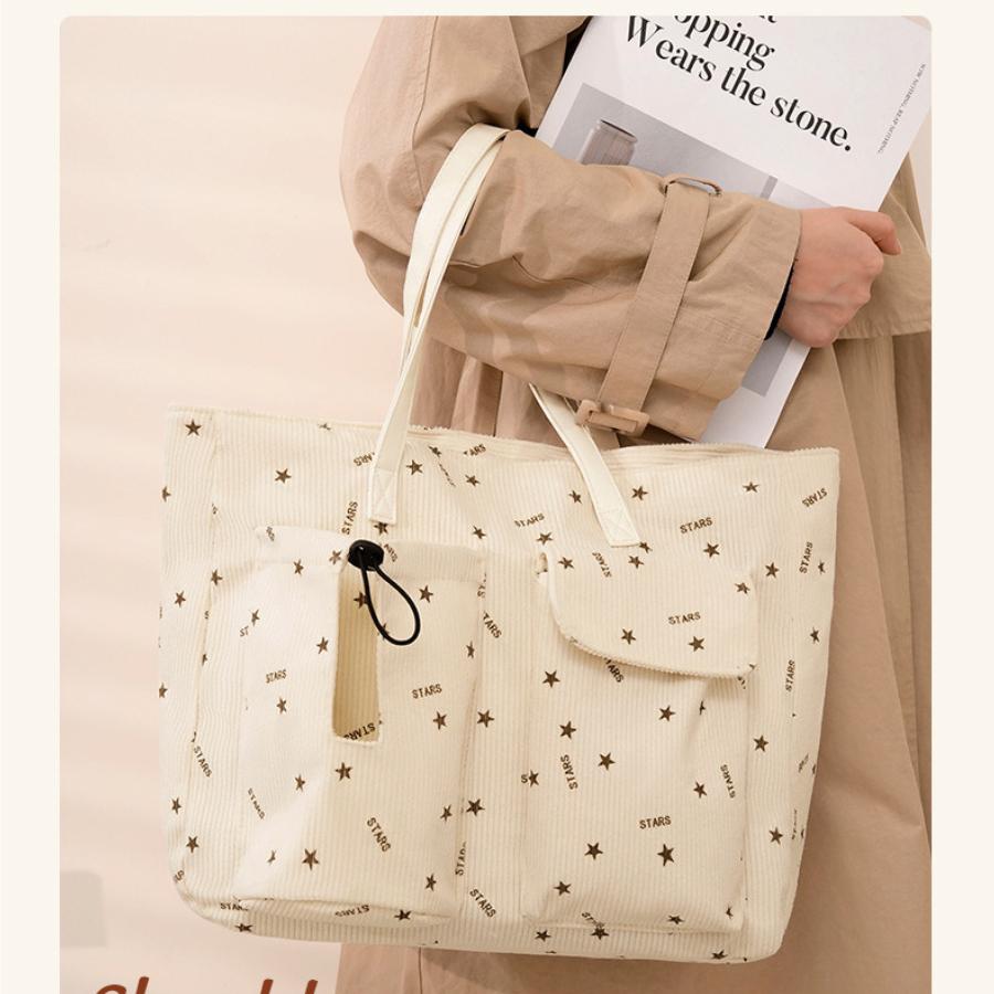New Leopard Print Tote Bag Large Capacity Shoulder Crossbody Handbag for Women Fashionable Commuter Bag